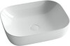Ceramica Nova Element CN6008 Умывальник чаша накладная прямоугольная, 50.5x40.5, цвет: белый
