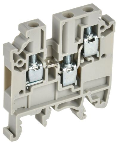 ARMAFIX Клемма винтовая CTS-MC 3 вывода 4мм2 серая IEK