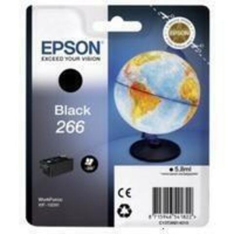 Картридж Epson T266 с черными чернилами для Epson WorkForce WF-100W