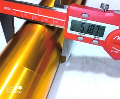 Внешний стакан пера вилки для Yamaha YZF R6 2006 - 2007 г.в., золотой