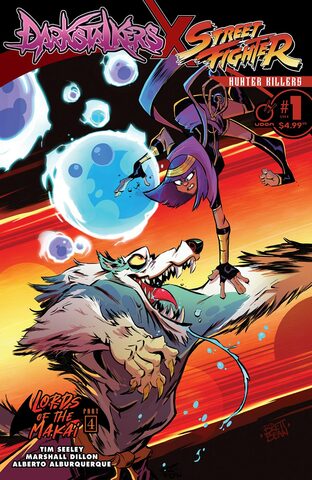 Darkstalkers X Street Fighter Hunter Killers #1 (Cover B)