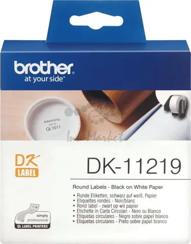 Адресные наклейки Brother DK11219