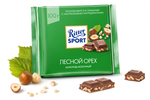 Şokolad \ Шоколад \ Chocolate Alpen Ritter Sport 100q