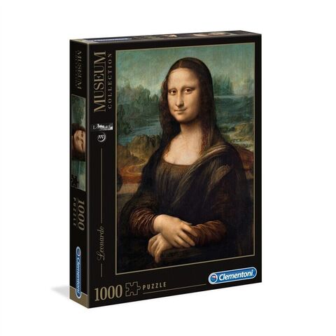 Puzzle PZL 1000 LEONARDO-GIOCONDA-(MUSEUM