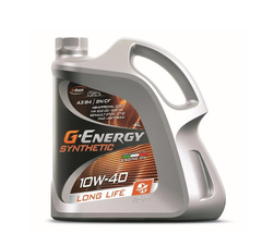 Масло G-Energy Synthetic Long Life 10W40 SN/CF A3/B4 (4л) синтетика