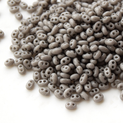 Бисер Twin серый Т071