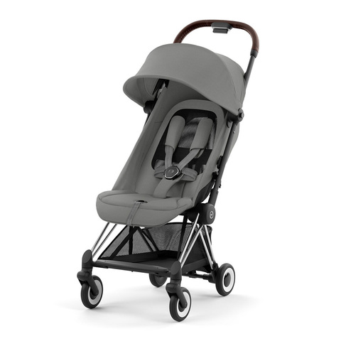 Прогулочная коляска Cybex Coya Mirage Grey Chrome