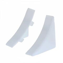 Торец к плинтусу для столешницы Белый (ТПСп) Идеал в интернет-магазине ЯрТехника