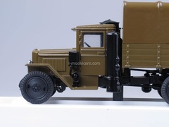 UralZIS-352 gas generator bent splashboard khaki LOMO-AVM 1:43