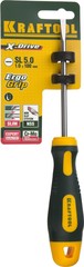 KRAFTOOL Х-Drive, SL5 x 100, отвертка (250071-5.5-100)