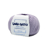 Пряжа Lana Gatto Merinocot 14596 сиреневый