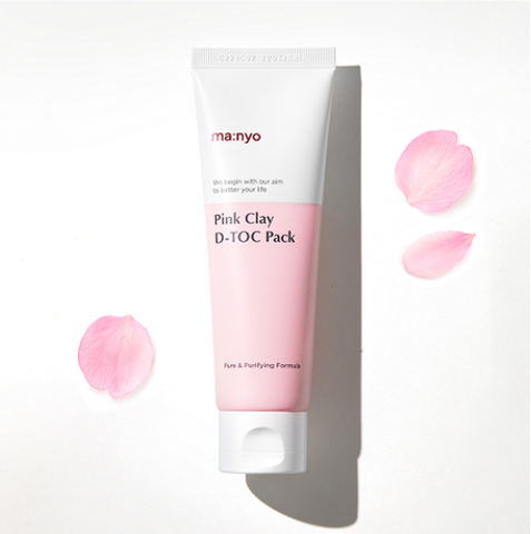 Маска для глубокого очищения пор с розовой глиной Manyo Factory Pink Clay D-Toc Pack 75 мл