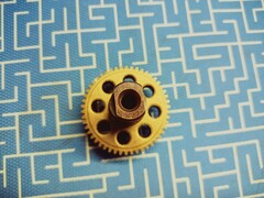 Вал насоса QUATTRO ELEMENTI VERONA/NAPOLI в сборе с шестерней и подшипником (242-311-P091)