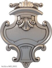 Силиконовый молд № 518 Картуш