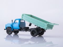 GAZ-53 SAZ-3507 (53) dump truck blue-gray 1:43 Our Trucks #42