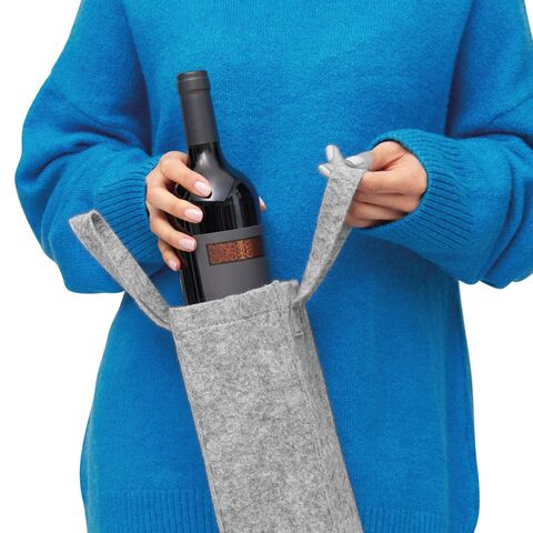 Фетровый пакет для бутылки CABERNET