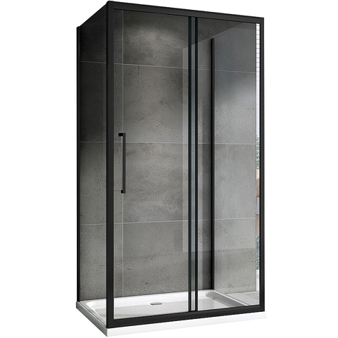 Abber Schwarzer Diamant AG30110BH-S90B-S90B Душевой уголок, 110x90x195