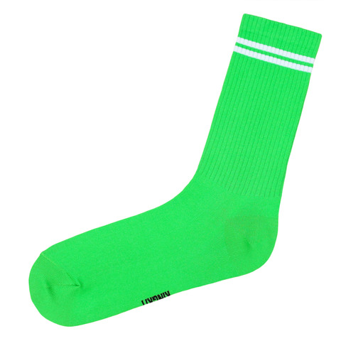 Однотонные носки зеленого цвета оптом