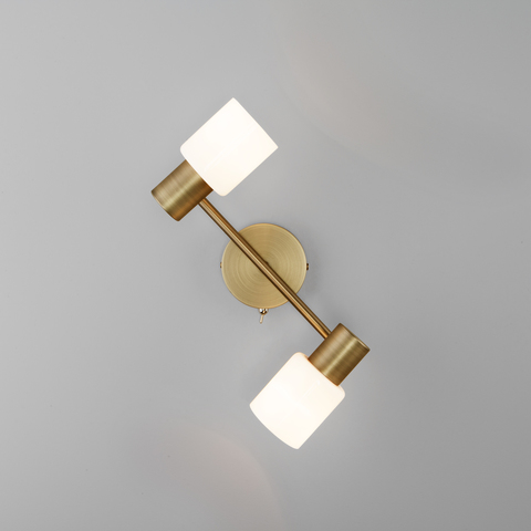 Настенный светильник 20089/2 бронза