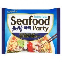 Лапша б/п Samyang Seafood Part со вкусом морепродуктов 125 гр