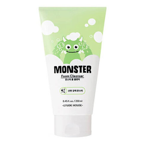 Etude House Monster Foam Cleanser - Пенка для умывания освежающая