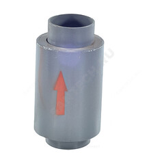 Компенсатор сильфонный осевой однослойный с кожухом с внутренним экраном сталь нерж КСО-Д Ду 15 Ру16 под приварку патрубки сталь оц L=285мм НЗТА КСО-Д 15-16-50 сжатие/растяжение 30/20