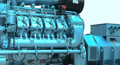 Газопоршневая установка Vman CHG620V8 700 кВт