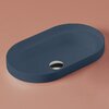 ArtCeram Fuori scala TFL033 36 00 Раковина, Artceram, FUORI SCALA, ширина, мм-583, глубина, мм-363, высота, мм-130, тип установки-встраиваемый/накладной/с консолью, отверстия для смесителя-отсутствуют, без перелива, материал-керамика, цвет-Blue notte