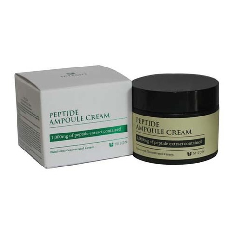 Mizon Peptide Ampoule Cream - Концентрированный пептидный антивозрастной крем для лица