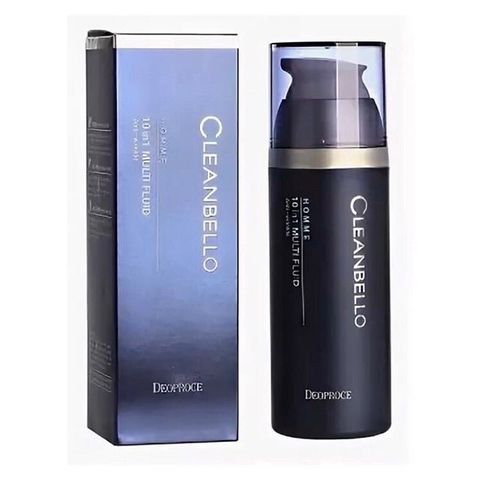 Deoproce Cleanbello Homme 10 in 1 Multi Fluid Anti-wrinkle увлажняющий флюид с коллагеном для мужчин