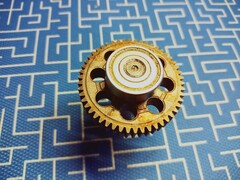 Вал насоса QUATTRO ELEMENTI VERONA/NAPOLI в сборе с шестерней и подшипником (242-311-P091)