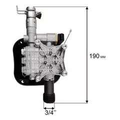 Двигатель эл. переменного тока QUATTRO ELEMENTI PALERMO 120 в сборе с насосом (793-312-052)