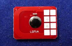 Чип для тонер-картриджа OKI C833/C843. Цвет желтый. Ресурс 10K