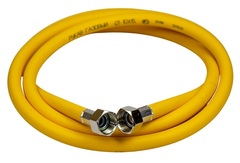 Шланг газовый 1,2 м ELKA ПВХ 1/2" гайка-гайка (жёлтый)