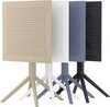 Стол пластиковый складной Siesta Contract Sky Folding Table 60, оливковый