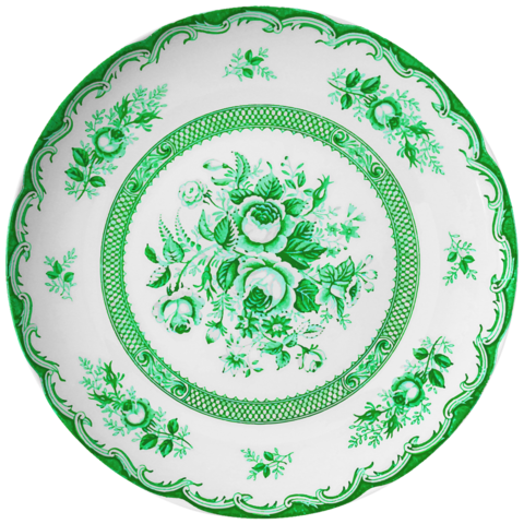 Десертная тарелка 16.5см First Lady Зеленый сад