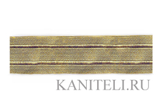 Галун классика золото желтое 38мм