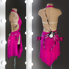 LA 024-01 Спортивное бальное платье для Латины (latina dress)