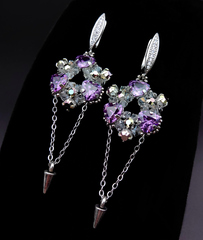 Мастер-класс по серьгам Triangle