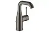 GROHE Essence 24173A01 Смеситель для раковины с донным клапаном, M-Size, темный графит глянец