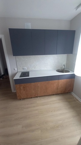 Кухня Оливия 2.0 м шарли pink / шарли мокко