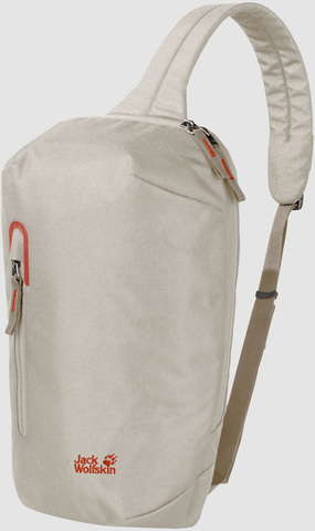 Картинка рюкзак однолямочный Jack Wolfskin Maroubra Sling Bag dusty grey - 1