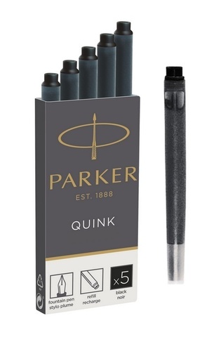 Картридж с чернилами Parker Quink Z11, Black (1950382)