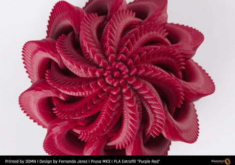 Пластик для 3D-принтера Fillamentum PLA Extrafill Pearl Ruby Red
