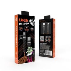 Кабель для зарядки Герои Micro USB, 2.4А, 1м, BY