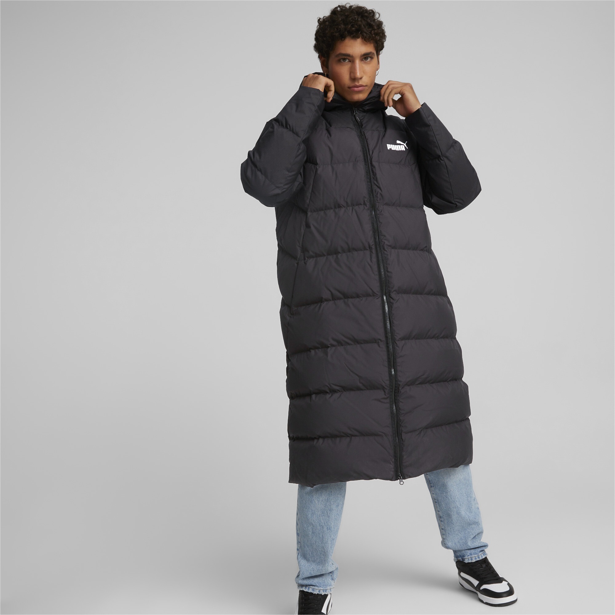 Long puma coat best sale
