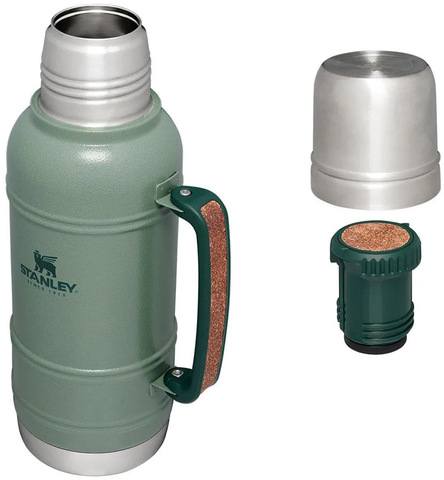 Картинка термос Stanley Artisan Thermal Bottle 1.4L Hammertone Green - 3