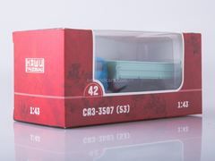 GAZ-53 SAZ-3507 (53) dump truck blue-gray 1:43 Our Trucks #42