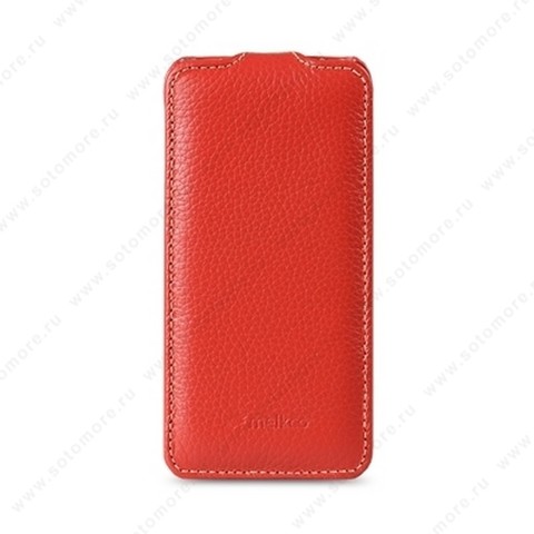 Чехол-флип Melkco для iPhone SE/ 5s/ 5C/ 5 Leather Case Jacka Type (Red LC)