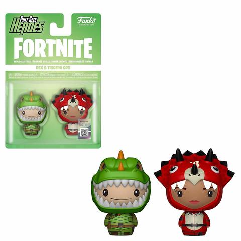 Funko Pint Size Heroes! Fortnite: Rex & Tricera Ops